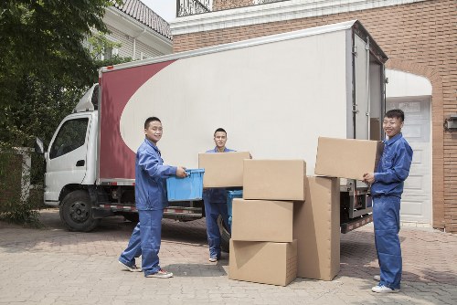 Illustration representing accessible removal van services in Colliers Wood