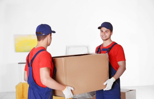 Moving truck service for a local home move in Colliers Wood