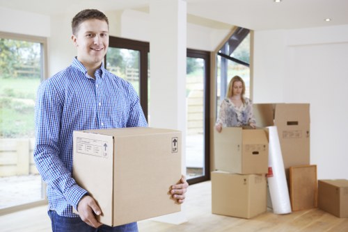 Removal van service in Colliers Wood for home and flat moves