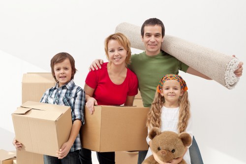 Careful handling of office furniture and equipment during a Colliers Wood relocation