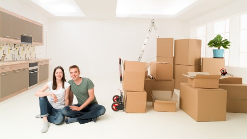 Careful handling of household items during a Colliers Wood removal service