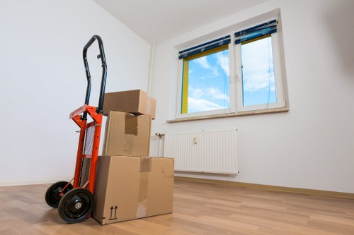 Furniture protected and transported during a same day removals job
