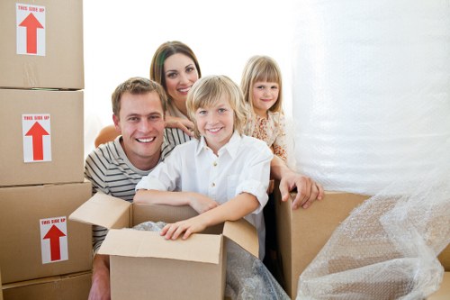 Local packing and unpacking service for residential and business customers